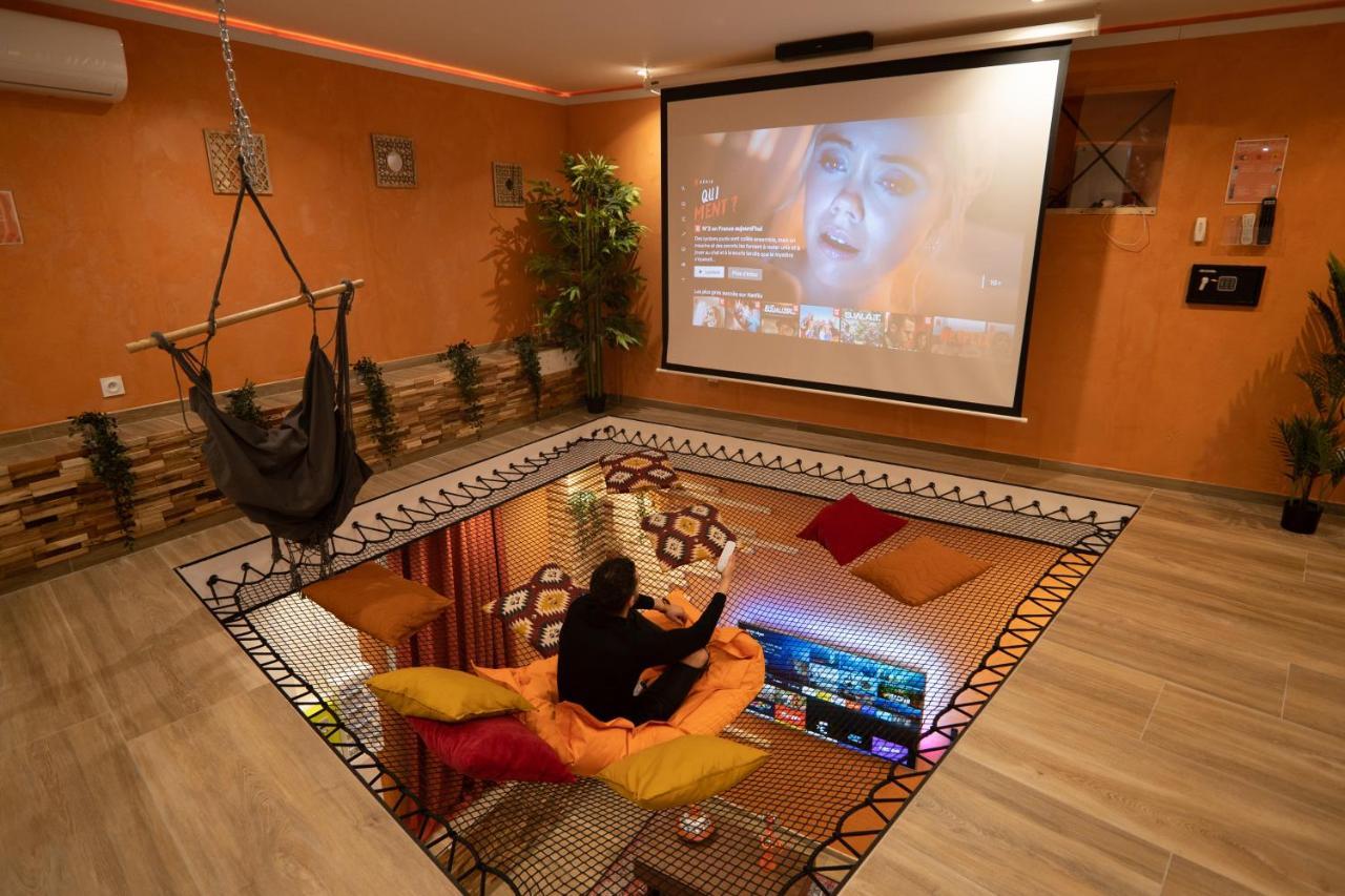 Capsule Marrakech I Chicha I Sauna I Balneo I Console Ps5 I Cinema Trith-Saint-Leger Exterior photo