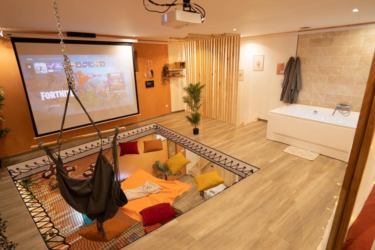 Capsule Marrakech I Chicha I Sauna I Balneo I Console Ps5 I Cinema Trith-Saint-Leger Exterior photo
